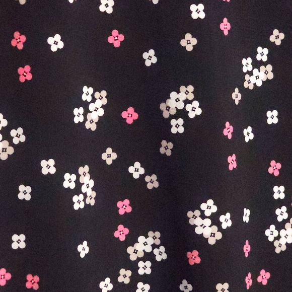 Tommy Hilfiger Black Dress with Red and White Floral Pattern - Picture 10 of 10